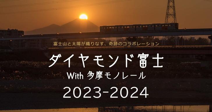 ダイヤモンド富士2023
