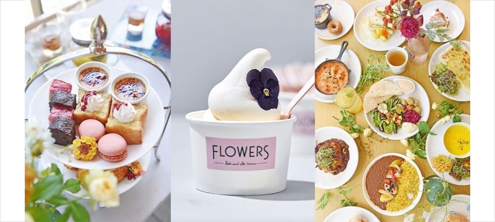 FLOWERS BAKE ＆ ICE CREAM